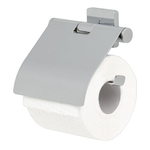 Tiger Dock Porte-rouleau de papier toilette - avec couvercle - chrome SW296174