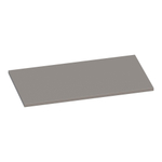 BRAUER Ocean Slim Plan sous vasque - 80.4x46x1.8cm - Taupe mat SW445595