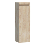 BRAUER Joy badkamerkast - 120x35x35cm - 1 deur - greeploos - linksdraaiend - Forest Wheat SW370805