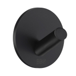 Smedbo Beslagsboden Porte-serviette - 3x3x2.2cm - autocollant - inox noir mat SW11030