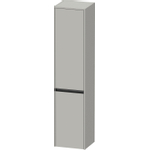 Duravit Ketho.2 Hoge kast - met 2 deuren - 40x176x36cm links - met tip onbeton - mat betongrijs (grijs) SW772445