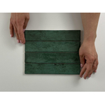 Cifre Ceramica Kalon - Carrelage mural - 5x25cm - Green brillant (vert) SW1122708