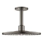 Grohe Rainshower SmartActive 310 Hoofddouche - 31cm - 2 straalsoorten - plafondarm 14.2cm - brushed hard graphite (antraciet) SW448247