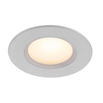 Spot encastré Nordlux Tiaki - 8.5x4.5cm - IP44 - LED - Métal Blanc SW1102505