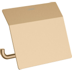 Hansgrohe Addstoris Porte-papier toilette avec couvercle Brushed Bronze SW651406