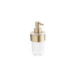 Crosswater Velo Zeepdispenser - 16.5x11x6.9cm - wandmodel - geborsteld messing (goud) SW1176358