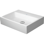 Duravit vero air Lavabo (pour meuble) 60x47cm sans trou de robinet sans trop-plein avec WonderGliss blanc SW156977