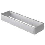 Haceka Aline handdoekhouder 25cm geborsteld aluminium SW654045