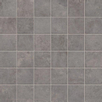 Atlas concorde solution mosaïque 29.6x29.6cm 8mm rectifiée aspect béton gris SW863158