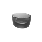 Riho Oval Vasque à poser - 38x33cm - solid surface - semi transparent - Frosted smoke SW1030665