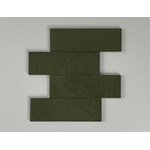 Equipe Ceramicas Kalma Carrelage mural - 6x18.6cm - 8mm - Selva brillant (vert) SW1159380