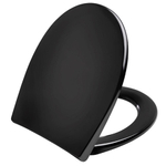 Pressalit Scandinavia Plus lunette de toilette avec fermeture amortie noir 0752706