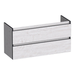 BRAUER Joy Edge wastafelonderkast ondiep 100 2 softclose lades - greeploos - 1 sifon uitsparing - Forest Seashell SW1200959
