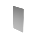 INK miroir – 36 x 70 cm – sans éclairage – Miroir (Argent) brillant SW350631