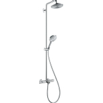 Hansgrohe Raindance S Showerpipe - 240 - 1jet - met bad - thermostaat - hoogglans chroom 0450883