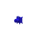 IVY Inbouwbox - voor inbouw douchemengkraan - eenhendel - donker blauw SW1031139