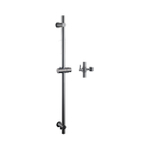 Fortifura Calvi Glijstang - 90cm - met geïntegreerde wandaansluitbocht - gunmetal (antraciet) SW1413838