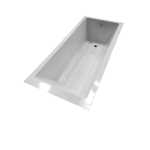 GO by Van Marcke Baldino baignoire encastrable 170x70cm sans pieds Acrylique Brillant Blanc SW637135