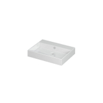 Ink unlimited lavabo 60x11x45cm 0 trous pour robinet 1 évier porcelaine blanc brillant SB0202001