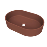 Arcqua Case waskom - ovaal - 55x36cm - mat terracotta SW1209121