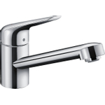 Hansgrohe M42 M421-H100 1-gats keukenkraan m. 360° draaibare uitloop chroom SW241704