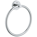 GROHE Essentials Anneau porte-serviette - 18cm - rond - chrome 0438130