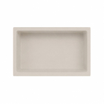 Zeza Arte Nis Inbouw - 30x15x10cm - solid surface - beige mat SW1472198
