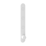 Hotbath Cobber afbouwdeel inbouwthermostaat met 3 pushbuttons verticale plaatsing mat wit SW229958