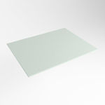 Mondiaz TOP 46 Plan sous vasque - 40x46x0.9cm - compatible comme plan de meuble - solid surface - Greey SW1020451