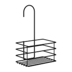 Smedbo Beslagsboden panier de douche - 11x28.3x11cm - Acier inoxydable Noir mat SW542724