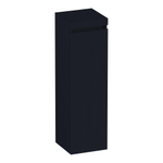 BRAUER Joy Wavy Hoge kast - 120x35x35cm - 1 deur - linksdraaiend - greeploos - mat zwart SW1201279