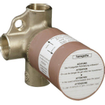 Hansgrohe Universeel corps encastré Trio corps encastré d'arrêt et mitigeur inverseur 0450403