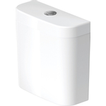 Duravit Happy D.2 Duoblokreservoir + binnenwerk - met onderaansluiting links 4.5/3L - dualflush - met wondergliss - wit SW54363