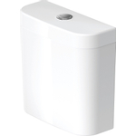 Duravit HappyD 2 Réservoir WC complet avec raccord dessous gauche 4.5/3l dualflush avec Wondergliss blanc SW54363