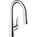 Hansgrohe Talis m51 Eengreeps keukenmengkraan - 200 met uittrekbare vuistdouche - 2 straalsoorten - hoogglans chroom SW529007