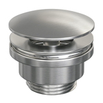 Brauer Chrome Edition bonde de lavabo toujours ouverte pvd acier inoxydable brossé SW891075