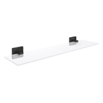 GROHE Start Cube tablette - 53x14.6cm - verre - noir mat SW1126253