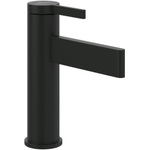 Villeroy & Boch Dawn 1 greeps wastafelkraan - zonder pop up afvoergarnituur - mat zwart SW974113