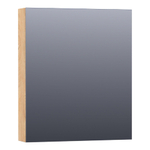 BRAUER Plain Spiegelkast - 60x70x15cm - 1 rechtsdraaiende spiegeldeur - MFC - nomad SW392994