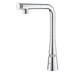 GROHE Zedra Mitigeur de cuisine - haut - bec extractible - chrome SW404971