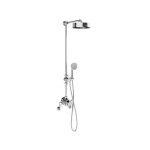 Crosswater MPRO INDUSTRIAL Thermostatische regendouche - met handdouche - hoogglans chroom SW648402