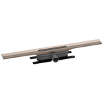 Easy drain R-line Clean Color caniveau de douche 120cm rouge doré brossé SW894181