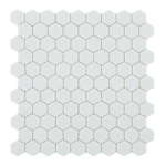 Terravito Fiesole carreau mural - 3.5x3.5cm - Carré - 5mm - Mosaïque - blanc SW727428