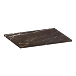 BRAUER Mirage topblad 60x46x2cm - marmerlook - composiet - Copper Brown SW957309