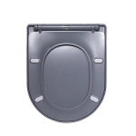 Wiesbaden Shade Slim Abattant WC - softclose et quick release - gris mat SW787724