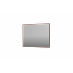 INK SP19 miroir - 100x4x80cm rectangulaire dans cadre en acier incl dir LED - chauffage - changement de couleur - dimmable et interrupteur - cuivre brossé SW955871