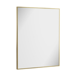 Crosswater MPRO Spiegel - 90x70cm - LED - verticaal/horizontaal - geborsteld messing (goud) SW1026492