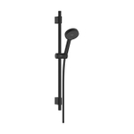 Hansgrohe Activera S ensemble de douche 95 - 2 jets - EcoSmart - avec barre coulissante varia 72cm - noir mat SW1387700