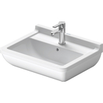 Duravit Starck 3 Philippe Starck - 3 wastafel - 55x43cm - wit 0312509