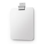 Zack Potes spiegel – 16x23,2 cm – anti-condens, zelfklevend – RVS geborsteld SW1159376